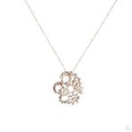 Pendentif - 14 carats Or rose - 2.61ct. tw. Diamant