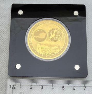 Tchad. Austria ,oro 1/200 Oz (.999) (Sans prix de réserve)