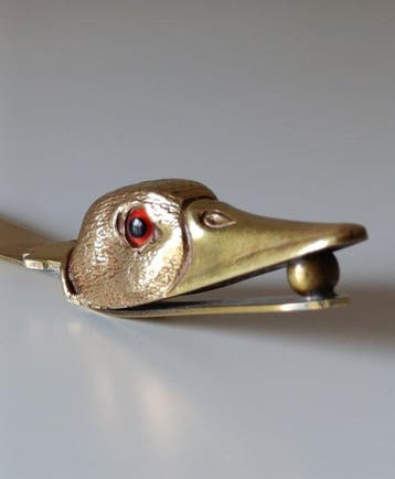 Couteau à papier - Bronze (doré/argenté/patiné/peint à, Antiquités & Art