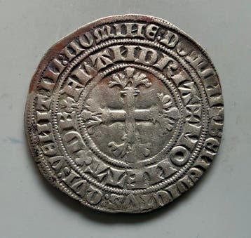 Comté de Flandre. Lodewijk van Male. Dubbele Groot of