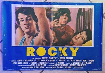Rocky - Lotto 2 Fotobusta Sylvester Stallone, Talia Shire -, Nieuw