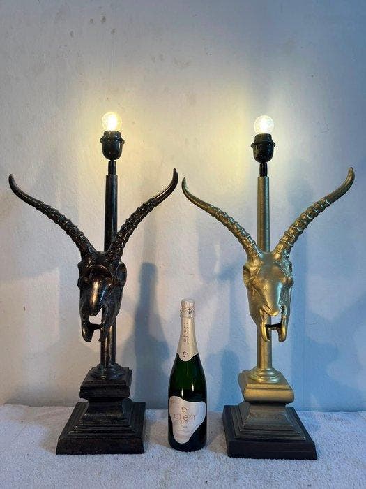 Colmore - Tafellamp (2) - XL 70cm High End Lamps - Metaal, Antiquités & Art, Curiosités & Brocante