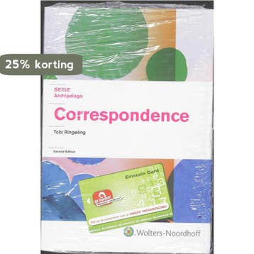 Archipelago Correspondence 9789001706432 T. Ringeling, Verzenden, Zo goed als nieuw, T. Ringeling