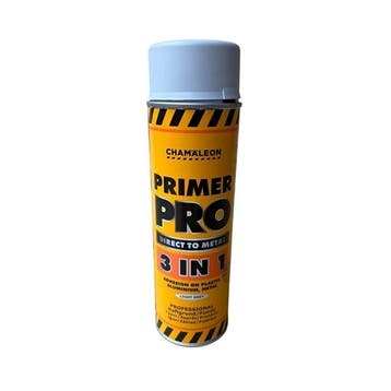 Primer PRO lichtgrijs spuitbus 500 ml - Chamäleon, Verzenden