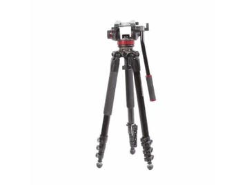 Manfrotto MVT535AQ Aluminium Video Statief Kit, Audio, Tv en Foto, Fotografie | Statieven en Balhoofden, Ophalen of Verzenden