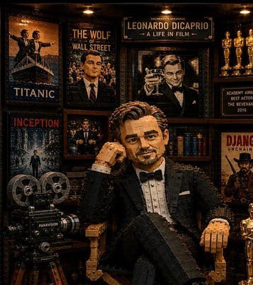 Lego Merchandise - Art - “Leonardo DiCaprio – A Life in, Enfants & Bébés