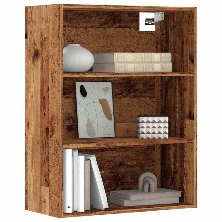 vidaXL Bovenkast 69,5x32,5x90 cm oud houtkleurig, Huis en Inrichting, Kasten | Dressoirs, Nieuw, Verzenden