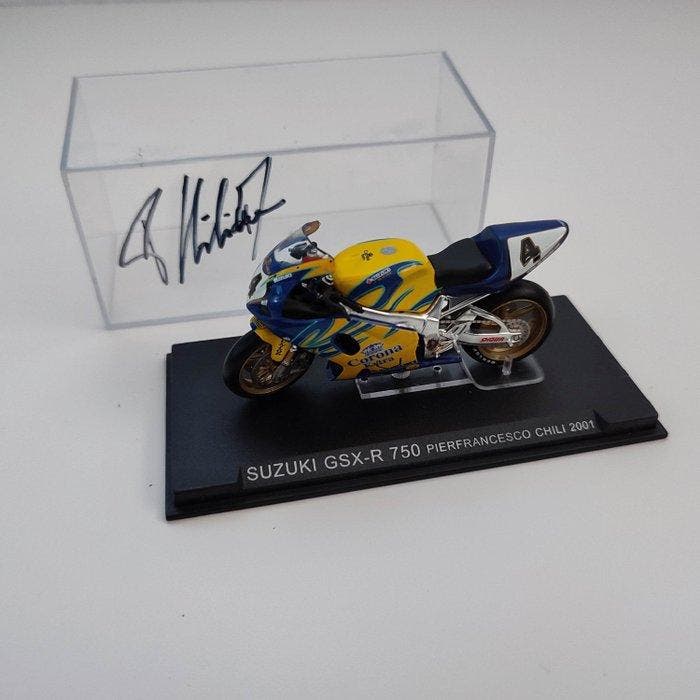 Suzuki GSX-R - World Superbike - Pierfrancesco Chili - 2001, Collections, Marques automobiles, Motos & Formules 1