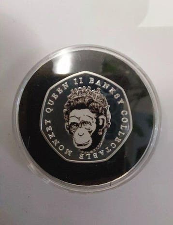 Verenigd Koninkrijk. Medal 2019, Banksy (Zonder