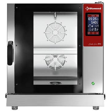 Hetelucht-/Stoomoven | COMBI LINE EVO | 7 Niveaus (1/1 GN), Verzenden