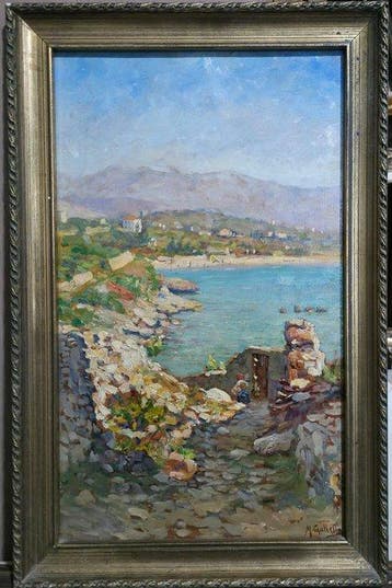 Massimiliano Gallelli (1863-1956) - Paesaggio