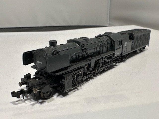 Minitrix N - 12303 - Modeltrein (1) - stoomlocomotief met, Hobby en Vrije tijd, Modeltreinen | N-Spoor