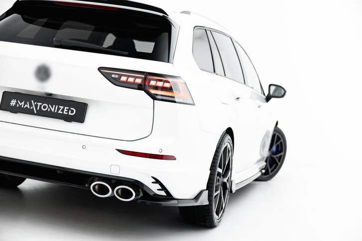 Rear Side Splitter V.1 voor Volkswagen Golf 8 R /8.5 Variant, Auto diversen, Tuning en Styling, Ophalen of Verzenden