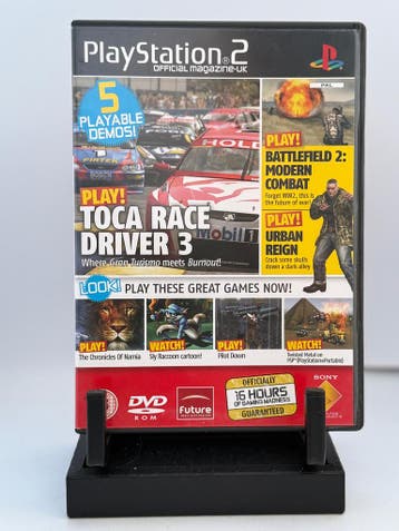 playstation 2 official magazine uk demo disc toca race Drive, Verzenden