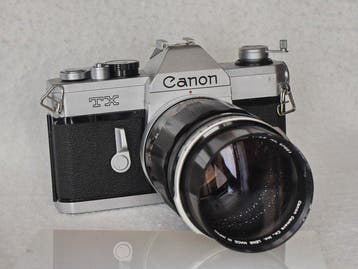 Canon TX + Canon FL 135mm F2.5 Single lens reflex camera