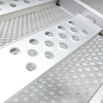Datona Aluminium oprijplaat inhaakbaar - 195 cm (3 stuks) -, Ophalen of Verzenden
