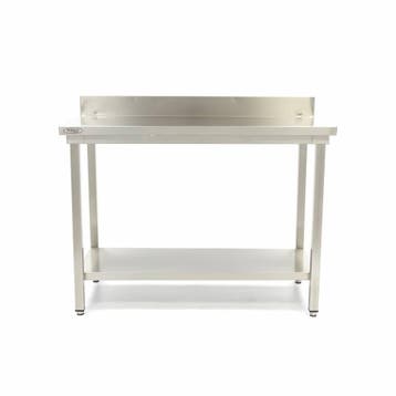 Table en acier inoxydable - 140 x 70 cm - hauteur réglable -, Verzenden, Autres types