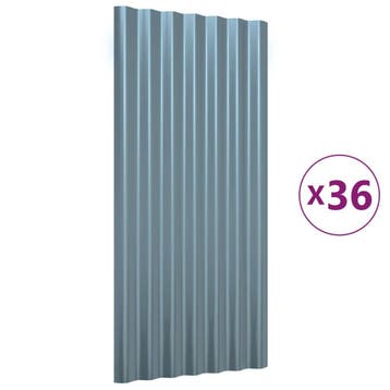 Gepoedercoate dakplaten (36st) | Retour deal | Knallerprijs, Bricolage & Construction, Verzenden, Dakplaat of Dakpanplaat