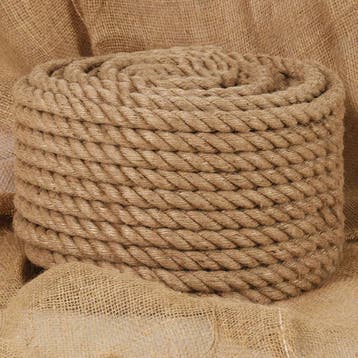 vidaXL Touw 50 m lang 24 mm dik jute, Verzenden