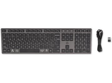 HP -  720 Dual-mode Oplaadbare Draadloze Toetsenbord, Verzenden, Draadloos, HP, Nieuw