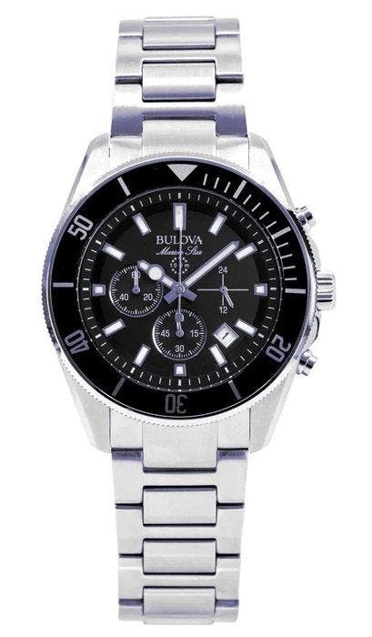 Bulova - NO RESERVE PRICE - Marine Sport Chrono - BLACK, Bijoux, Sacs & Beauté, Montres | Hommes