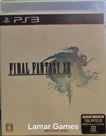 Final Fantasy XIII 13 Japanse versie (ps3 tweedehands game), Ophalen of Verzenden, Nieuw