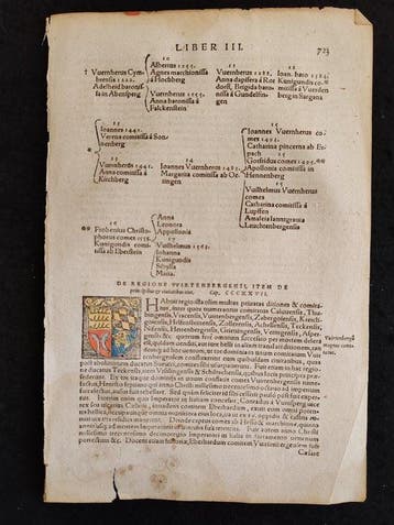 Sebastian Münster (1489–1552) - Cosmographia Universalis -