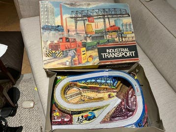 Technofix - Blikken speelgoedtrein - Industrial Transport, Antiquités & Art