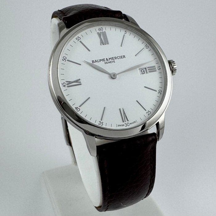 Baume & Mercier - Classima - Sans prix de réserve - 65809 -, Handtassen en Accessoires, Horloges | Heren