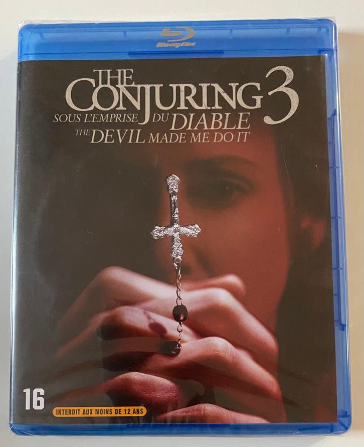 THE CONJURING 3 (IN SEAL) (BLURAY), Cd's en Dvd's, Blu-ray, Gebruikt