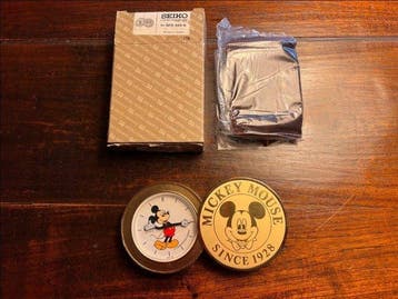 Mickey Mouse - 1 Alarm Clock/wekker - Seiko, Nieuw