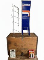 Superpila - Vintage reclamebord Superpila met