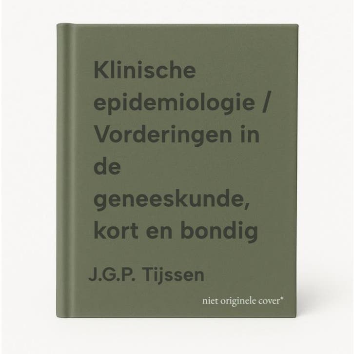 Klinische epidemiologie / Vorderingen in de geneeskunde,, Boeken, Wetenschap, Gelezen, Verzenden