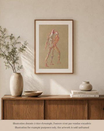 Leonor Fini (1907-1996) - Roméo et Juliette amants, Antiek en Kunst