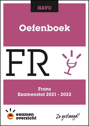 ExamenOverzicht - Oefenboek Frans HAVO 9789464380019, Verzenden, ExamenOverzicht