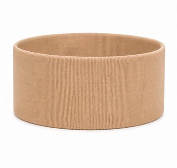 Haarband Stof 9cm - Basic - Beige