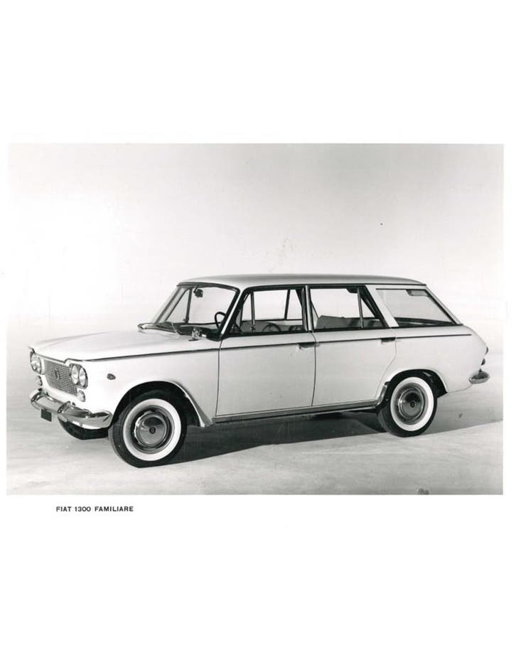 1961 FIAT 1300 FAMILIARE PERSFOTO, Livres, Autos | Brochures & Magazines