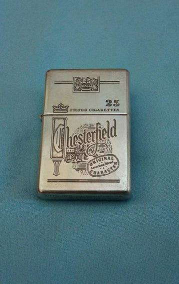 Zippo - Chesterfield - Zonder minimumprijs - Zakaansteker -, Verzamelen, Nieuw