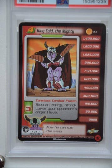 Score Entertainment - 1 Graded card - Dragon Ball Z - King, Nieuw