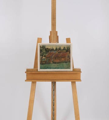 Willem Hendrik van der Nat (1864–1929) - Boerderij, Antiek en Kunst