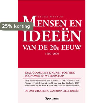 Mensen en ideeën van de 20e eeuw 9789027434203 P. Watson, Verzenden, Gelezen, P. Watson