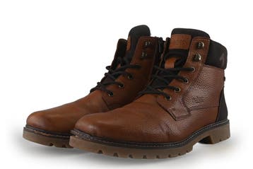 Rieker Veterboots in maat 45 Bruin, Bruin, Verzenden, Boots, Zo goed als nieuw