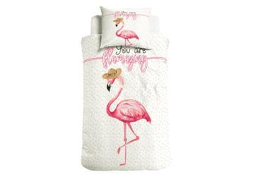 Little Monster You are Flamazing Roze - 140 x 220, Nieuw
