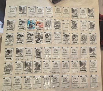 Bandai - 96 Mixed collection - One Piece, Nieuw