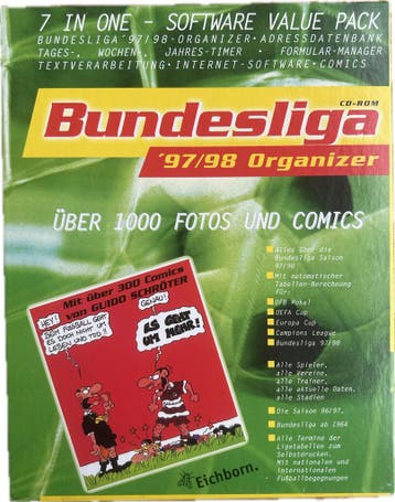 Bundesliga '97/98 Organizer, Computers en Software, Verzenden, Nieuw