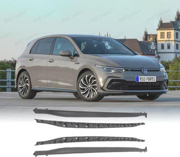 RAJOUT BAS DE CAISSE VOLKSWAGEN GOLF 8 GTI 21-23, Verzenden