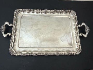 Plateau de service - Argent 800, Antiquités & Art, Antiquités | Argent & Or
