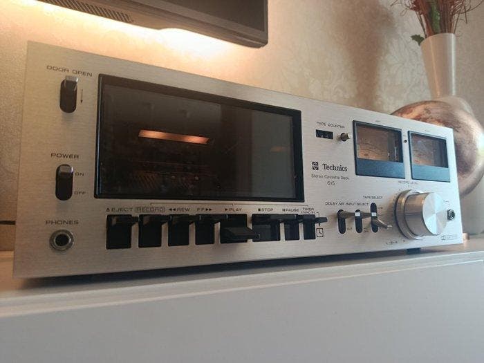 Technics - RS-615US Cassetterecorder-speler, Audio, Tv en Foto, Radio's