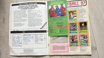 1987 Panini Various players / Multiple players - 1 Sticker