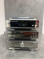 Hitachi - AX-M130 (CD/MP3-speler) / AX-M81 (versterker), Audio, Tv en Foto, Nieuw